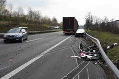 Der Sachschaden beträgt rund 200'000 Franken. (Bild: Luzerner Polizei, 12. April 2019)
