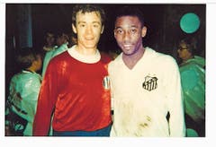 Am 17. Juni 1968 mit Fussballlegende Pelé (Bild: PD)