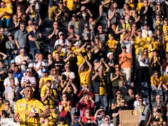 Das Publikum in Bern war für YB der zwölfte Mann (Bild: KEYSTONE/ANTHONY ANEX)