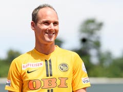 Captain Steve von Bergen kann mit dem besten Gefühl in den Ruhestand gehen (Bild: KEYSTONE/ANTHONY ANEX)