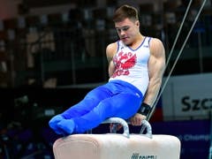 Nikita Nagorni führte die überragende russische Riege an, die bei den Männern fünf von sieben Goldmedaillen gewann (Bild: KEYSTONE/EPA PAP/MARCIN BIELECKI)