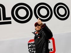 Das 1000. Formel-1-Rennen war ein Fall für den Weltmeister (Bild: KEYSTONE/EPA/WU HONG)