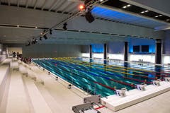 Blick auf das 50-Meter-Becken. (Bild: Dominik Wunderli, Oberkirch, 15. April 2019)