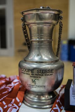 Um diesen Pokal geht es. (Bild: Roger Grütter, Nottwil, 13. April 2019)