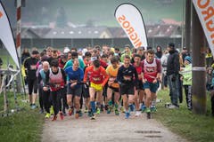Der Start ist erfolgt. (Bild: Boris Bürgisser, Stans, 14. April 2019)