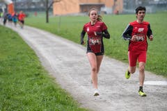 Steffi Häberlin aus Happerswil und Mauro Perseghini aus Biasca. (Bild: Boris Bürgisser, Stans, 14. April 2019)