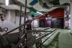 Blick in das alte Krematorium. (Bild: Pius Amrein, Luzern, 15. April 2019)