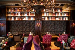 Blick ins Interieur des Restaurants.