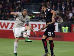 Juventus muss gegen Ajax wohl ohne Captain Giorgio Chiellini auskommen (Bild: KEYSTONE/EPA ANSA/FABIO MURRU)