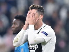 117 Mio Euro hat er gekostet, am Ende blieb nur die Enttäuschung: Auch Ronaldo führt Juventus nicht zum Triumph (Bild: KEYSTONE/EPA ANSA/ALESSANDRO DI MARCO)