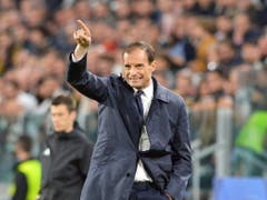 Trotz der grossen Enttäuschung will Trainer Allegri bei Juventus auch in Zukunft zeigen, wo es lang geht (Bild: KEYSTONE/EPA ANSA/ANDREA DI MARCO)