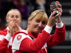 Bei der Anzahl Fed-Cup-Einsätzen bereits die Schweizer Nummer 2: Timea Bacsinszky (Bild: KEYSTONE/ANTHONY ANEX)