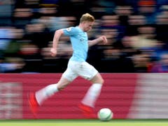 Der Speed von Manchester City's Kevin De Bruyne ist gegen Tottenham gefragt (Bild: KEYSTONE/AP PA/STEVEN PASTON)