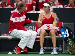 Ohne die Teamleaderin: Heinz Günthardt muss in Texas auf Belinda Bencic verzichten (Bild: KEYSTONE/ANTHONY ANEX)