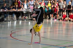 Impressionen von der Schweizermeisterschaft im Rope Skipping in der Krienser Krauerhalle. (Bild: Dominik Wunderli, Kriens, 30. März 2019)