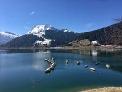 Der Wäggitalersee im Frühling. (Bild: Toni Sieber)