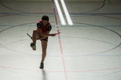 Impressionen von der Schweizermeisterschaft im Rope Skipping in der Krienser Krauerhalle. (Bild: Dominik Wunderli, Kriens, 30. März 2019)