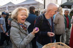 Hat die Schale gehalten? So oder so: Bon App! (Bild: Eveline Beerkircher, Luzern, 20. April 2019)