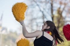 Die Tänzerinnen sind voller Elan dabei. (Bild: Pius Amrein, Luzern, 20. April 2019)