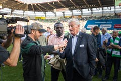 FCSG-Jubiläum: Bilder von den Jubiläumsaktivitäten rund ums Stadion und im StadionMichel Canonica / TAGBLATT