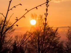 Sonnenuntergang auf der Schöfflisegg. (Bild: Julian Dudli)