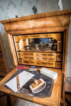 Im Haus Phönix, das zum Vinorama in Ermatingen gehört, kann man erleben, wie man im Jahre 1900 gewohnt hat. (Bild: Andrea Stalder)
