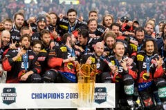 Bern feiert den Meistertitel. (Bild: Pascal Müller / Freshfocus)