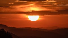 Sonnenuntergang beim Sedel Herisau. (Bild: Luciano Pau)