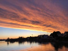 Morgenstimmung in Staad um 6.00 Uhr. (Bild: Eliane Vilarino)