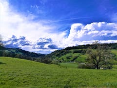Interessante Wolkenformationen über Malters. (Bild: Urs Gutfleisch, 24. April 2019)