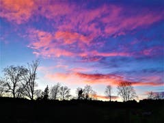 Abendstimmung in Malters. (Bild: Urs Gutfleisch, 24. April 2019)