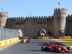 Nach den chaotischen Rennen in den letzten zwei Jahren verlief der Grand Prix in Baku diesmal ohne besondere Vorkommnisse (Bild: KEYSTONE/EPA/ZURAB KURTSIKIDZE)