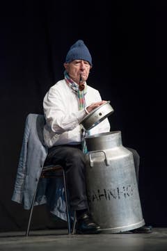Emil Steinberger: «Im Februar, im Februar». (Bild: Pius Amrein, Luzern, 29. April 2019)