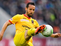 Raphaël Nuzzolo im Neuenburger Auswärtstenü: Auf ihn müssen sich die Luganesi gefasst machen (Bild: KEYSTONE/GIAN EHRENZELLER)