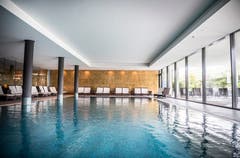 Ort der Entspannung: der Indoor-Pool. Bild: Andrea Stalder