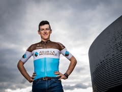 Mathias Frank führt die Equipe AG2R als Captain an (Bild: KEYSTONE/JEAN-CHRISTOPHE BOTT)