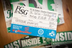 An diesem Match im Frühling 1989 erlebte Robert Adolf seine FCSG-Premiere. (Bild: Ralph Ribi)