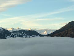Zwischen Pulver und Puder, Stoss und Ägerisee: Hochstuckli. (Bild: S. Bahceli, Oberägeri, 6. April 2019)