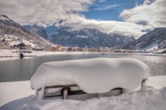 Der Tag danach... Engelberg am Freitagmorgen. (Bild: Caroline Pirskanen, Engelberg, 5. April 2019)