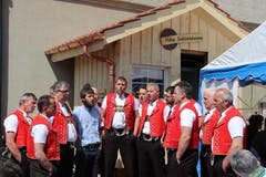 Der Jodelchor Lütisburg sorgte für die Unterhaltung.