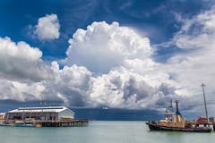 Auch bei Tag eindrücklich: Gewitter bei Darwin in Australien.