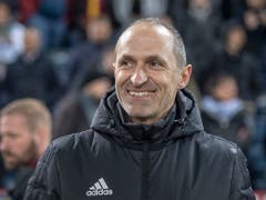 Die Luzerner Frohnatur Thomas Häberli könnte sich mit einem Sieg gegen Schlusslicht GC (fast) aller Sorgen entledigen (Bild: KEYSTONE/URS FLUEELER)