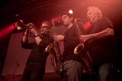 SGKB Blues- und Jazz-Night: Walt's Blues Box and the Upperclass Windmachine. (Bild: Sascha Erni, 10. Mai 2019)