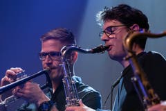 SGKB Blues- und Jazz-Night: Walt's Blues Box and the Upperclass Windmachine. (Bild: Sascha Erni, 10. Mai 2019)