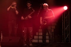 SGKB Blues- und Jazz-Night: Walt's Blues Box and the Upperclass Windmachine. (Bild: Sascha Erni, 10. Mai 2019)