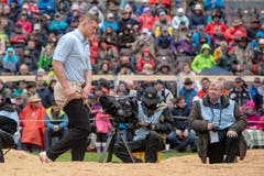 Voller Fokus: Reichmuth war heute nicht zu schlagen. (Bild: KEYSTONE/Urs Flüeler, Bürglen, 12. Mai 2019)