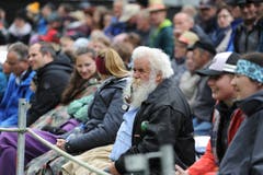 Zuschauer verfolgten die Wettkämpfe interessiert. (Bild: Urs Hanhart, Bürglen, 12. Mai 2019)