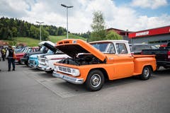 Pick Ups waren zahlenmässig stark vertreten.