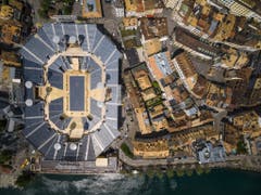 Wir sind weder in Nîmes noch in Verona oder Arles. Ici c'est Vevey! (Bild: Keystone/VALENTIN FLAURAUD)