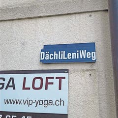 Dächli Leni ging nach Hollywood. Gestern gab es ihr zu Ehren in Goldau einen Weg.